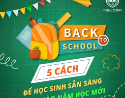 Sẵn sàng bước vào năm học mới hiệu quả