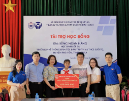 Em Sồng Ngân Hàng - nhận học bổng toàn phần từ Trường TH, THCS & THPT Quốc Tế Bình Minh