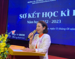 Lễ Sơ kết học kì I Năm học 2022-2023